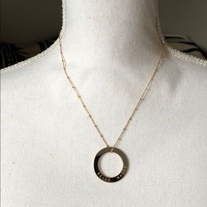 Delicate Rose Gold Bella Madre Necklace